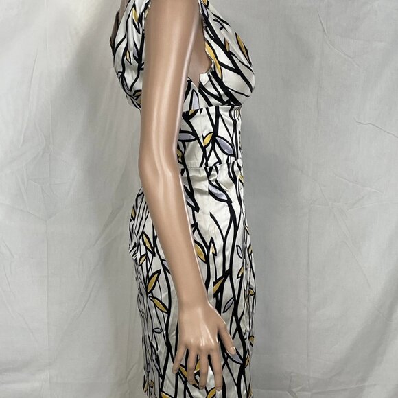 Diane Von Furstenberg Women’s Multi-Color Plunging Neckline Dress – Size 2 – - Picture 9 of 9